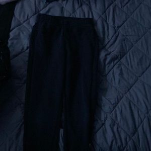comfy black adidas sweatpants. No drawstring but still good condition